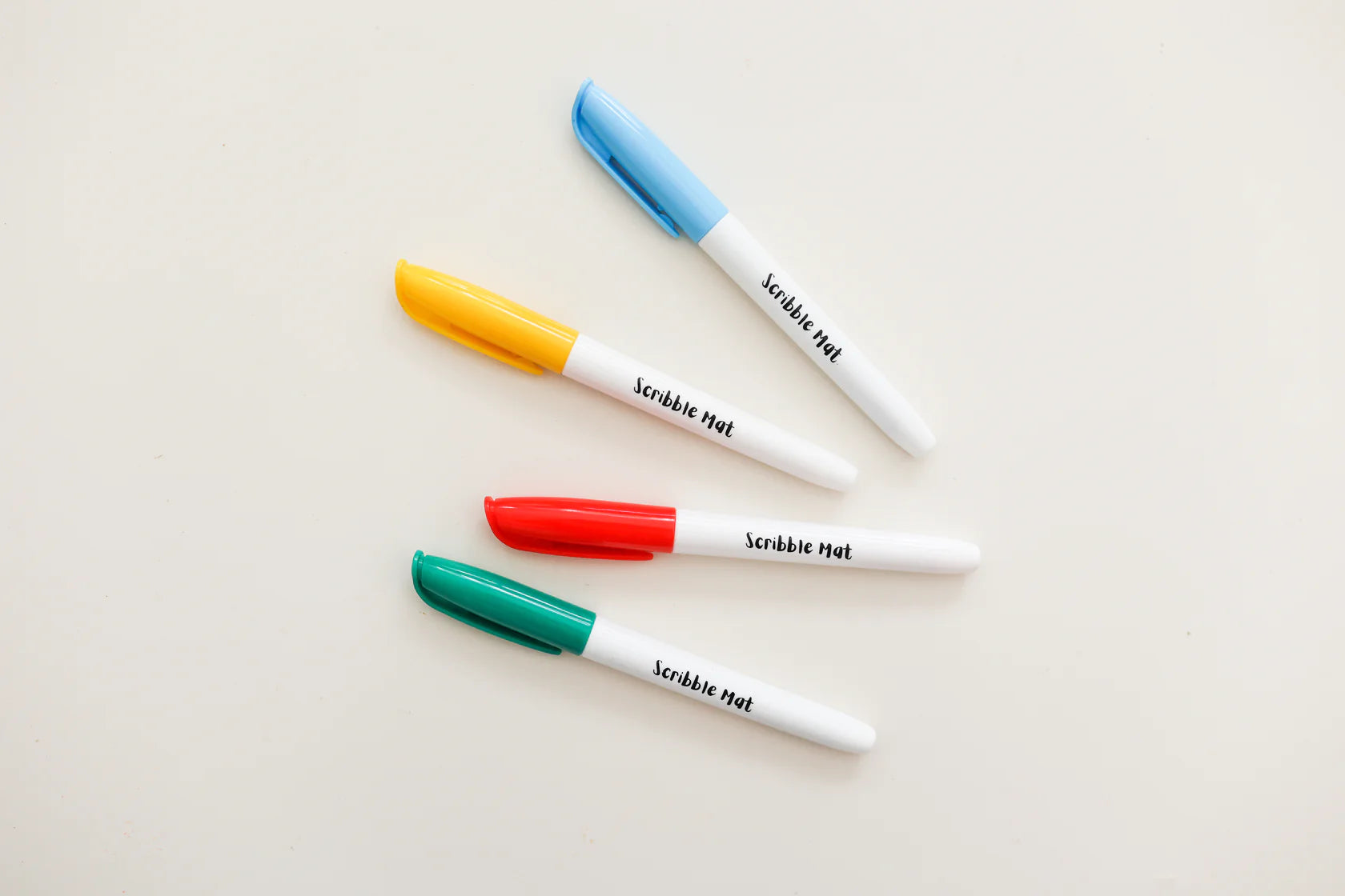 Scribble Mat Pens - Four Pack