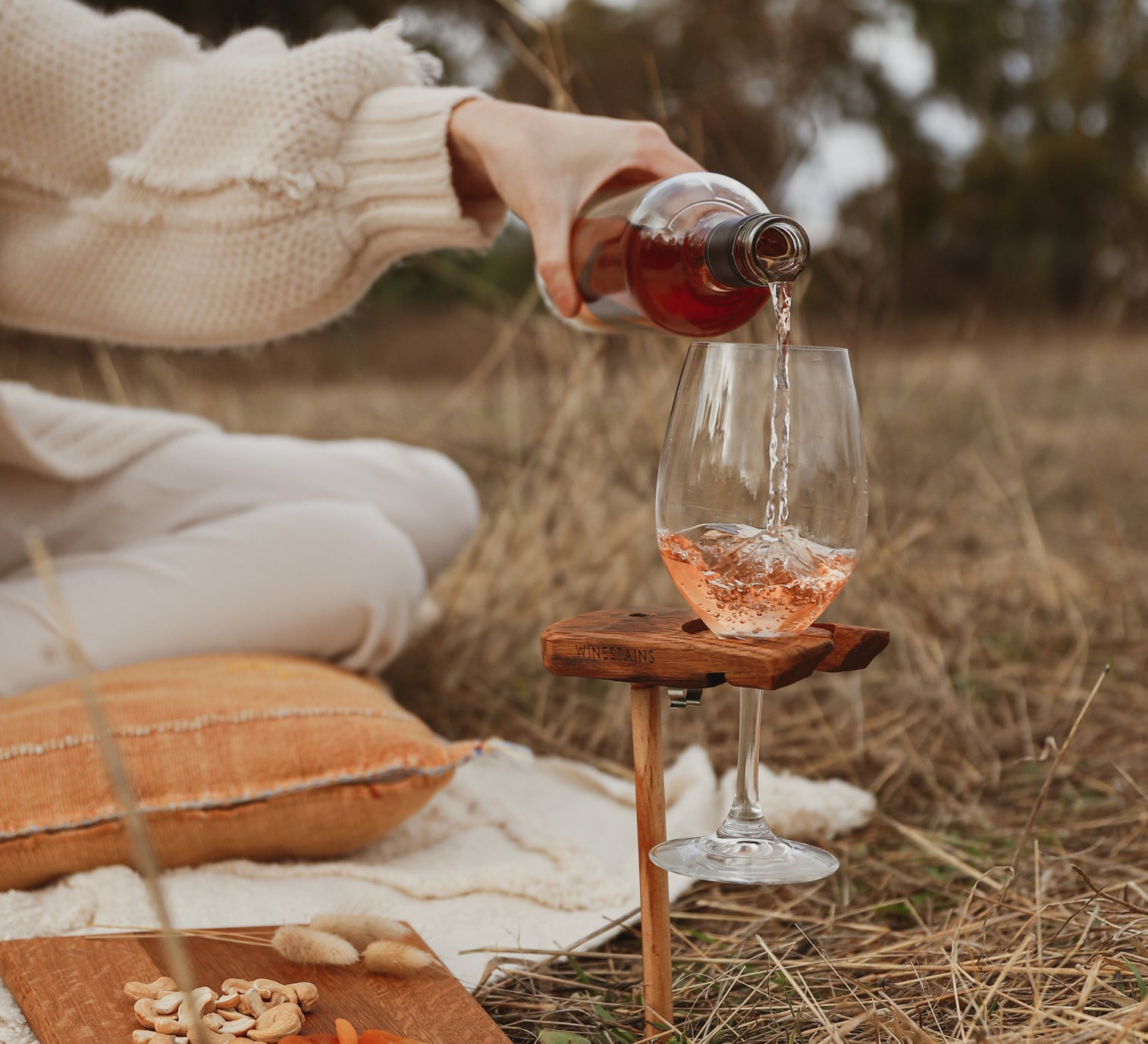 Winestains Single Picnic Stake