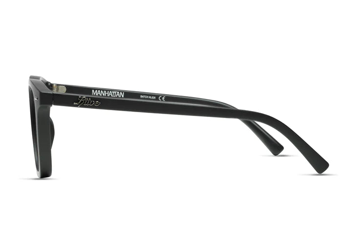Liive Manhatten Matt Black Sunglasses