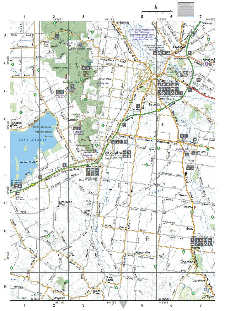 Hema Maps The Victorian High Country Atlas & Guide