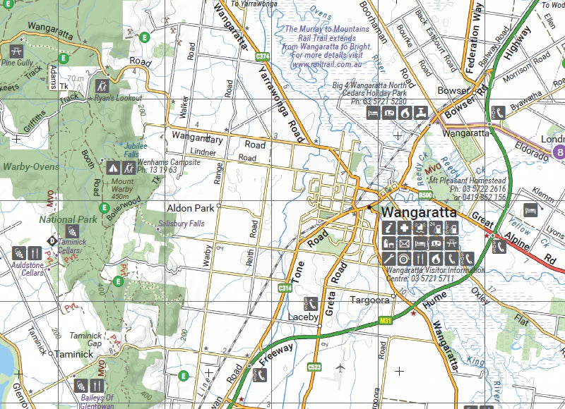 Hema Maps The Victorian High Country Atlas & Guide