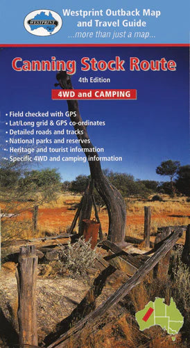 Hema Maps Canning Stock Route Map