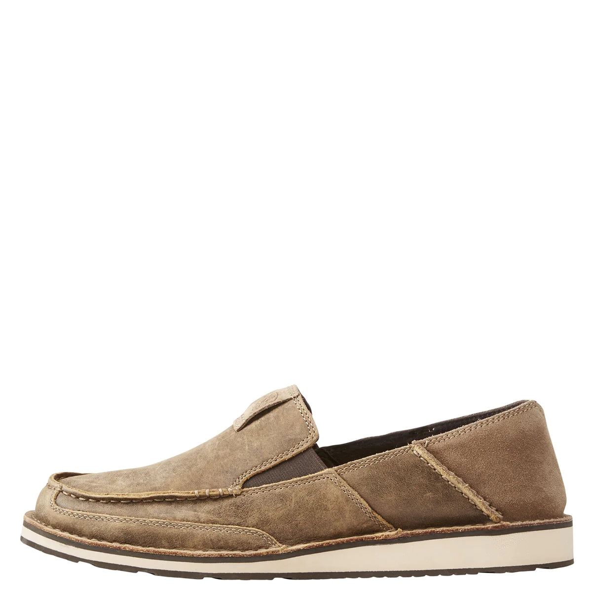Ariat Mens Cruiser Brown Bomber Casual Slip On Shoe