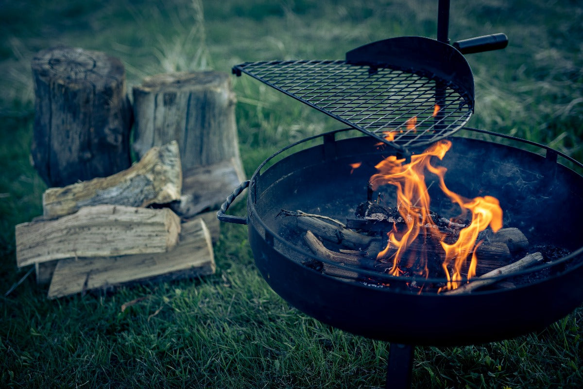 Barebones Australia Cowboy Fire Pit Grill