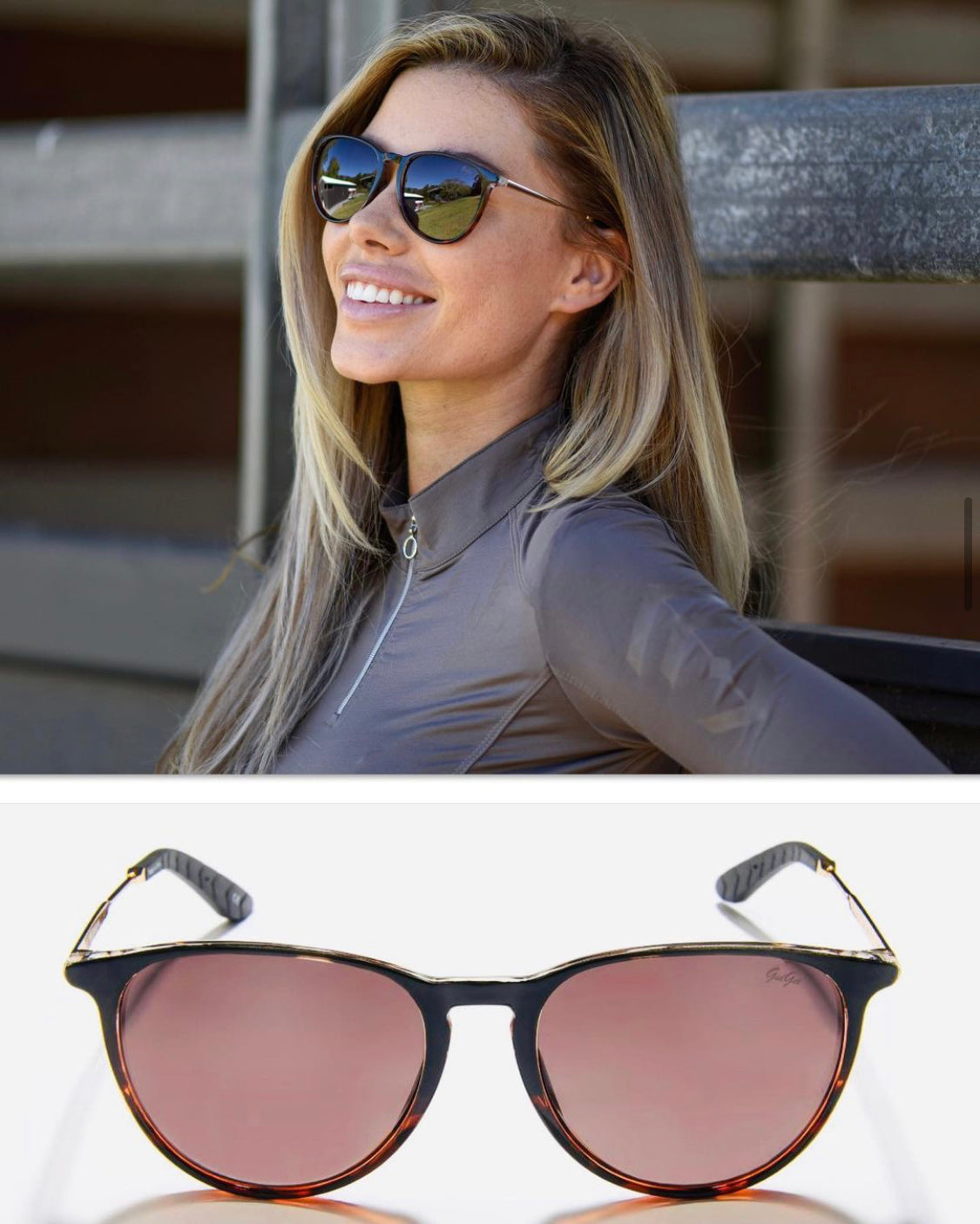 Gidgee Eyewear - Charisma Ombre Sunglasses