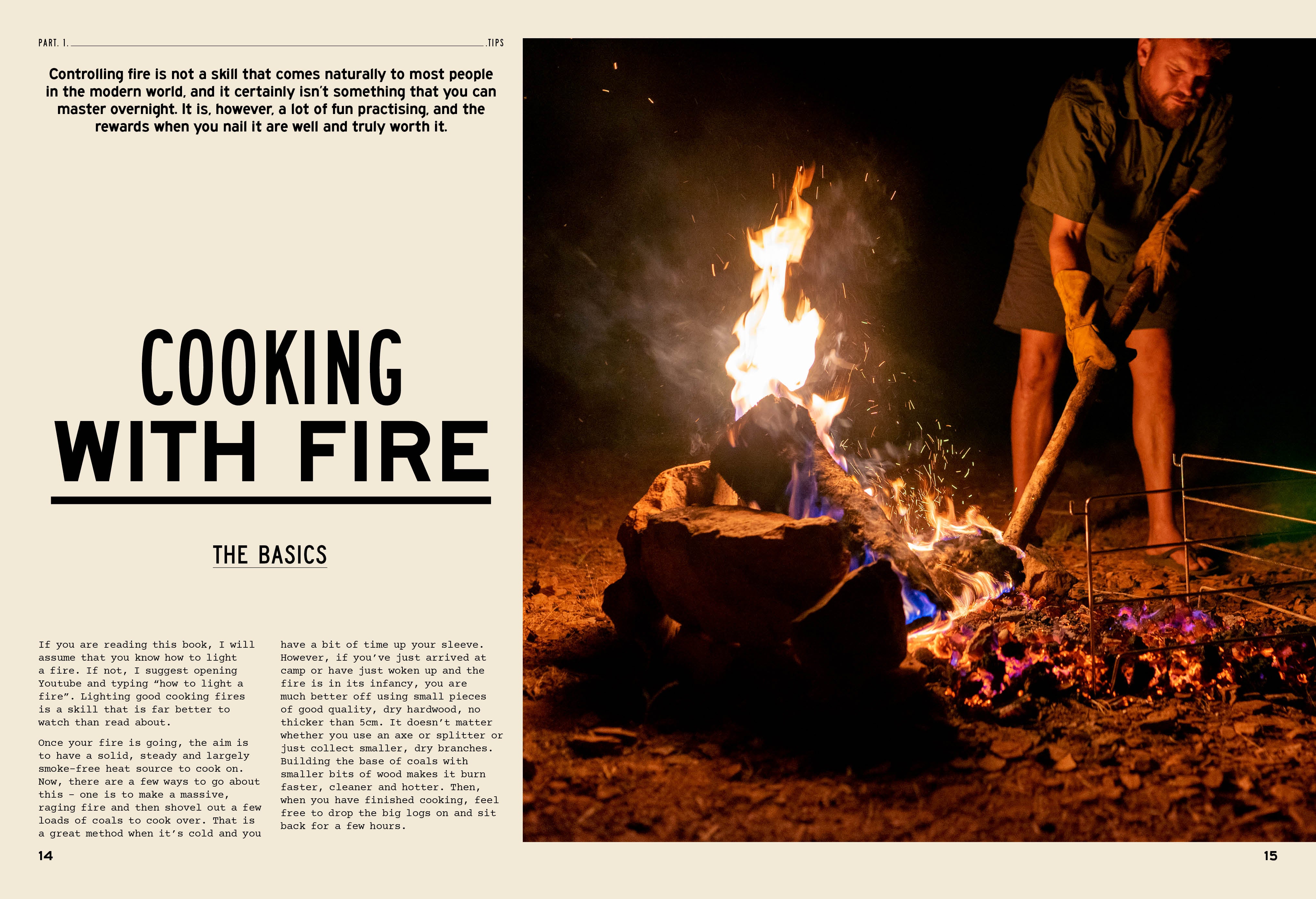 Fire to Fork: Adventure Cooking Book by Harry Fisher