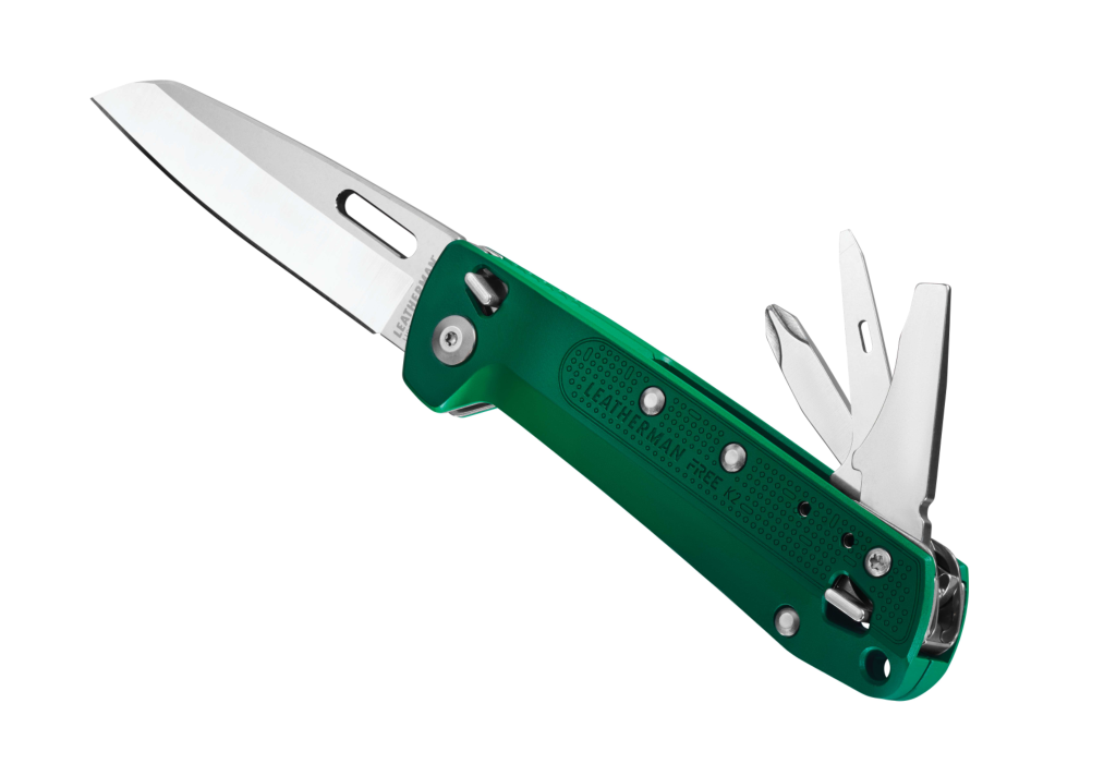 Leatherman FREE K2 Evergreen Pocket Knife