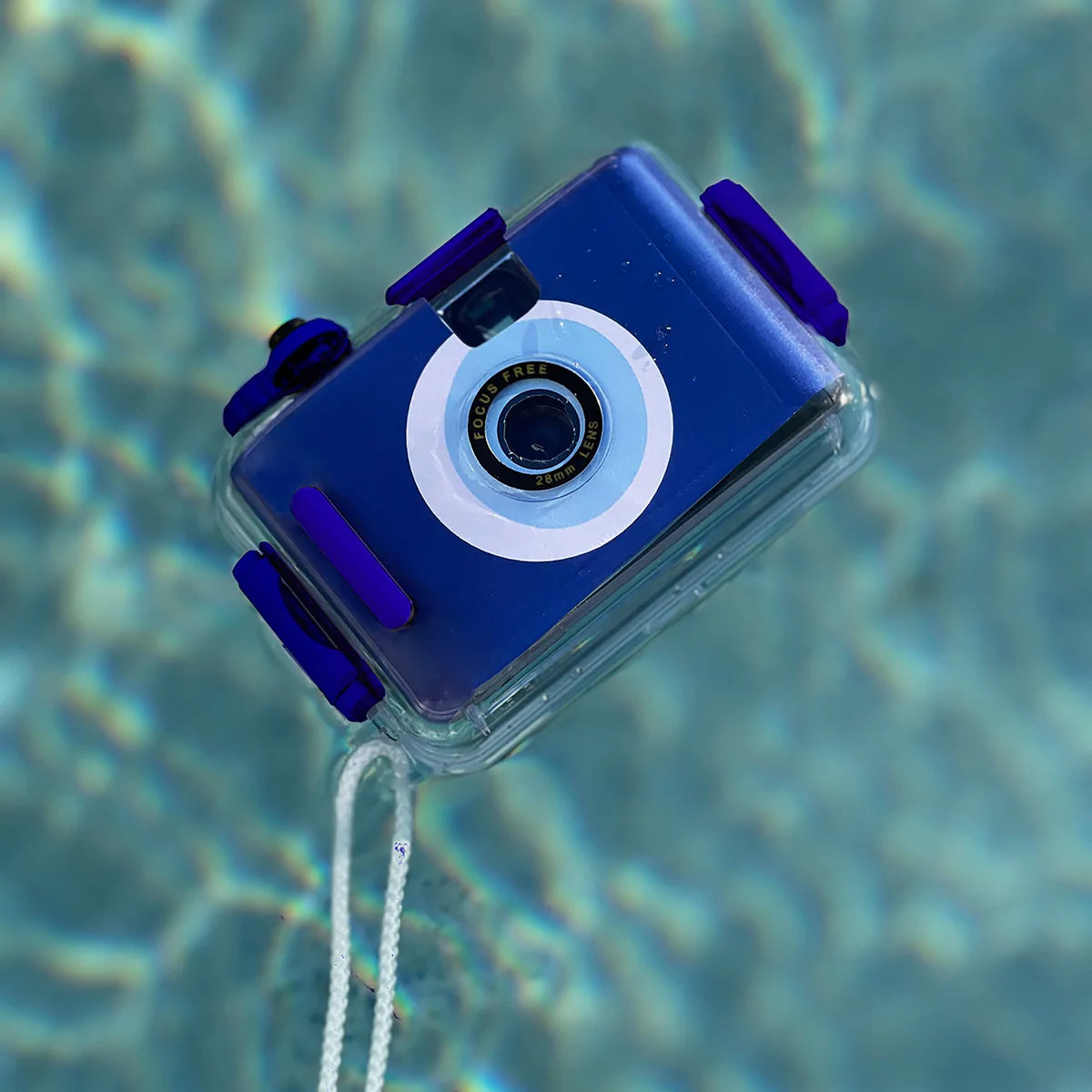 SUNNYLiFE Underwater Camera - Greek Eye Blue