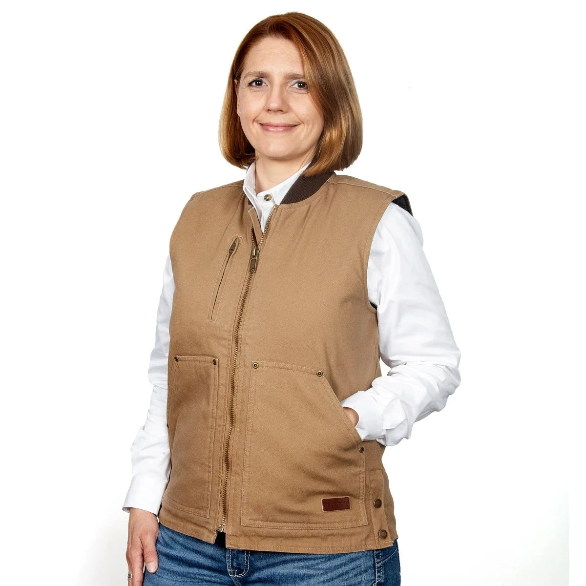 Just Country Diamantina Vest Unisex