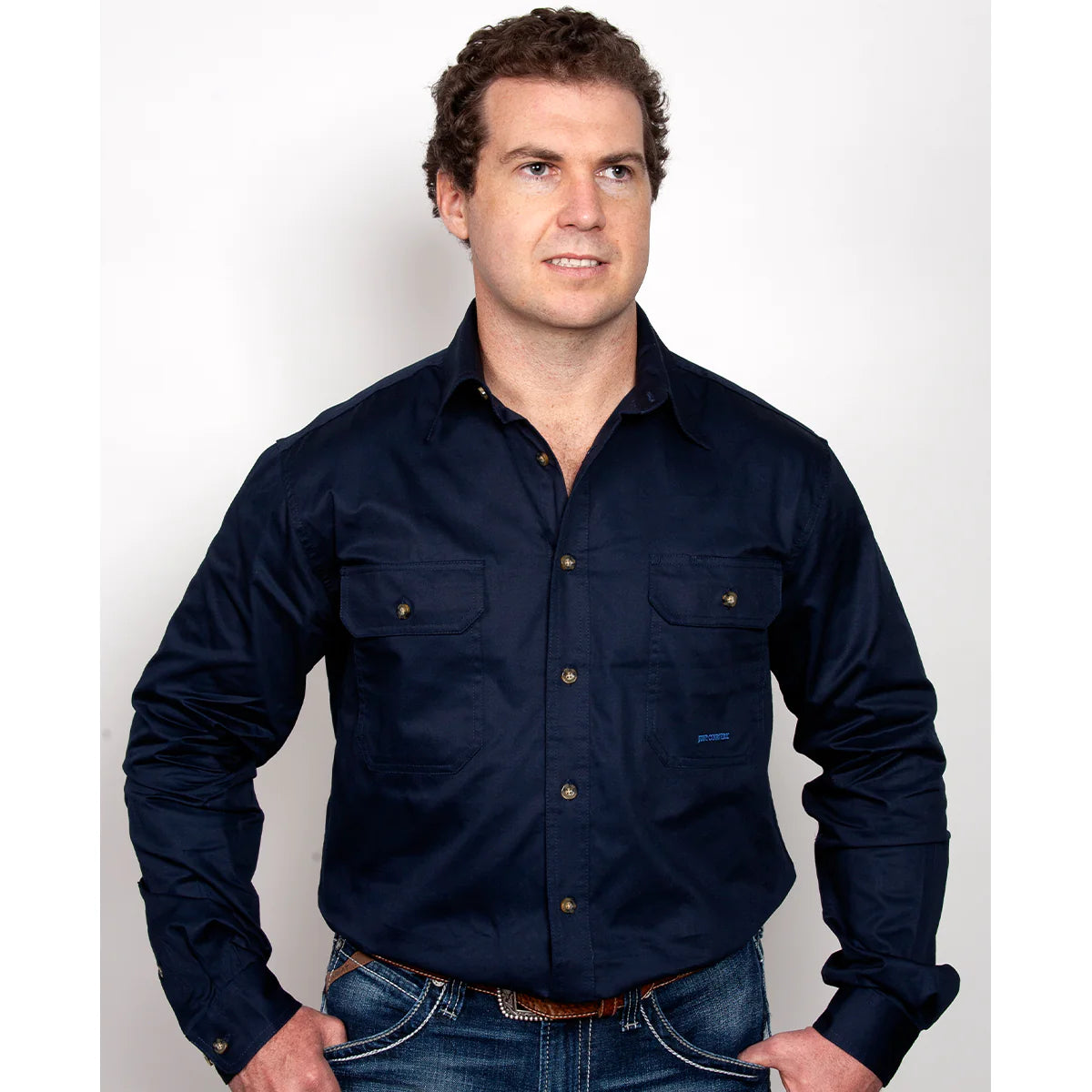 grenfell shops, the conron store, just country work shirt, thomas cook hard slog, FXD, mens workwear