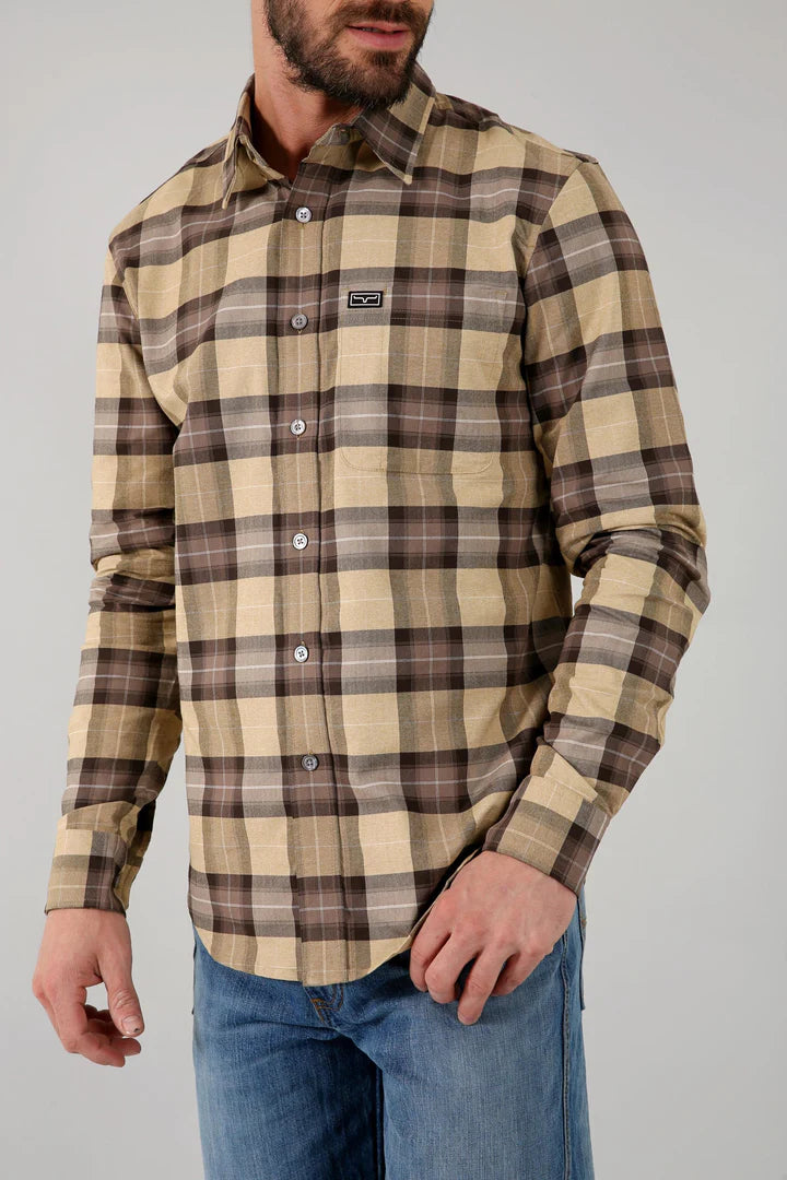 Kimes Ranch Twin Peaks Men's Flannel Shirt