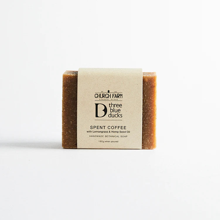 Church Farm General Store - Spent Coffee with Lemongrass and Hemp Seed Oil Soap