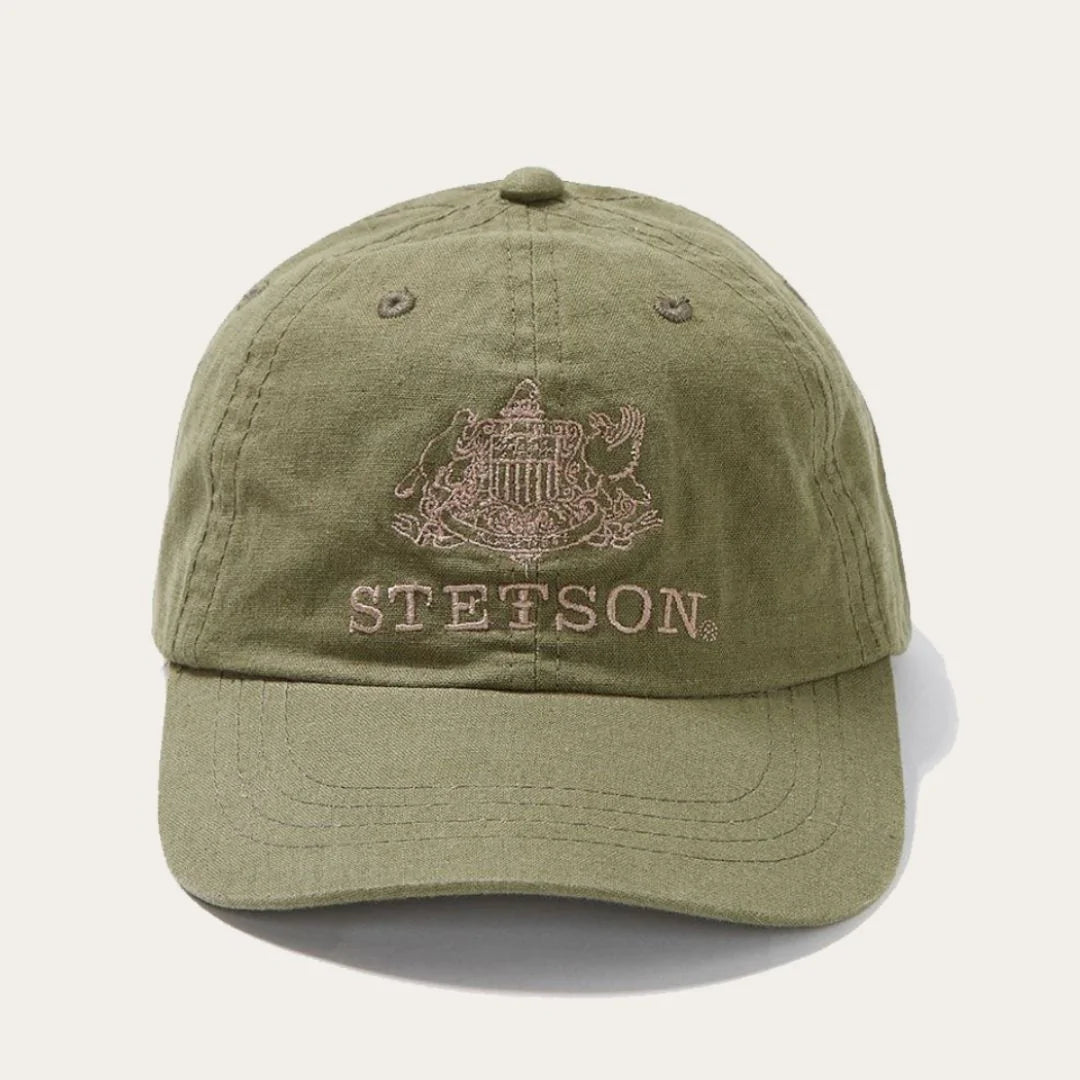 Stetson Australia Linen Cap Khaki