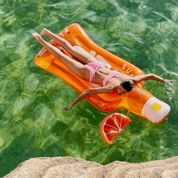 SUNNYLiFE Luxe Lie-On Float - Summer Spritz