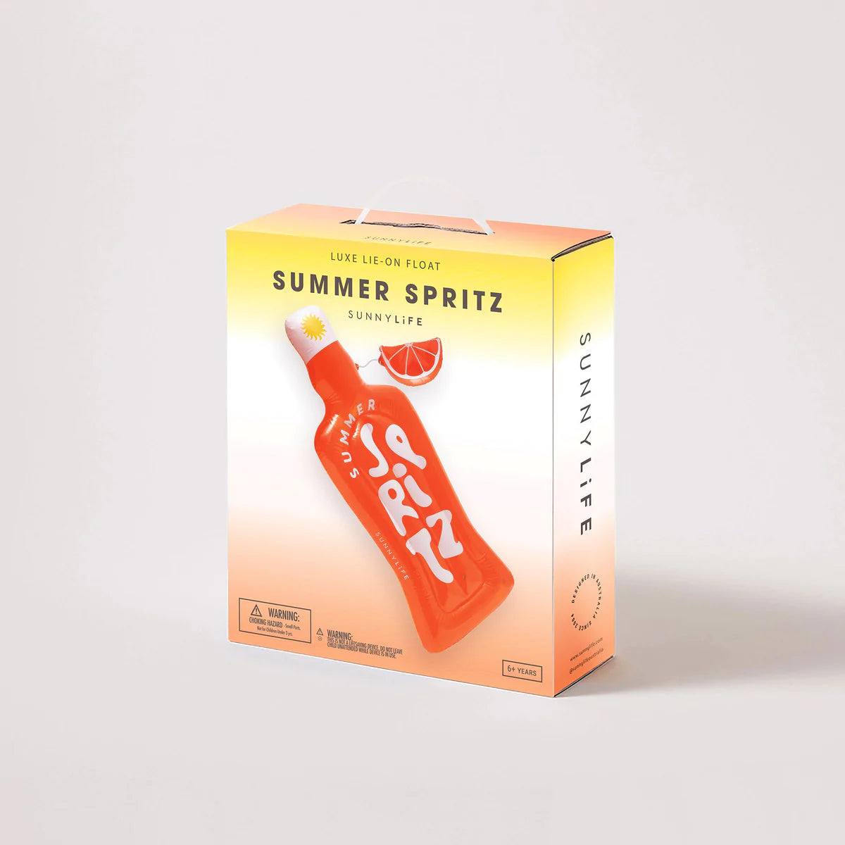 SUNNYLiFE Luxe Lie-On Float - Summer Spritz