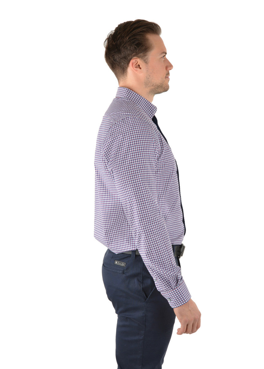 Thomas Cook Men's Burton Tailored Long Sleeve Shirt