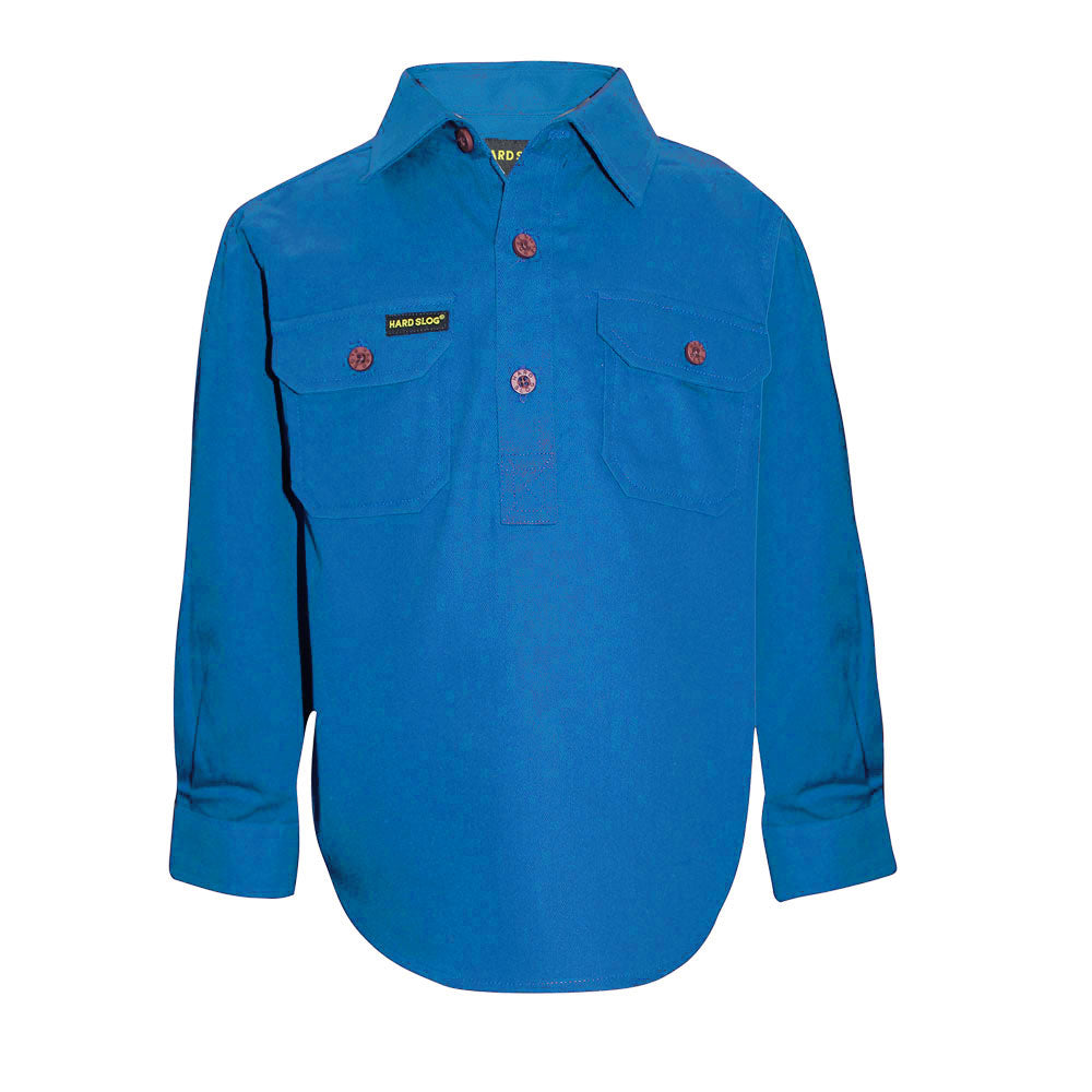 Thomas Cook Kids Half Placket Light Cotton Shirt